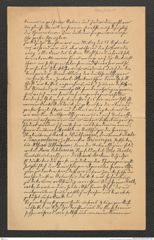 Nachlass Franz Steindachner, Brief (unvollständig) von Adolf Horn (15.02.1909), Inv.Nr. 239.11, Seite 1